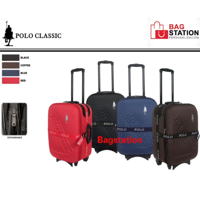 TAS KOPER CABIN POLO CLASSIC 20 IN ORIGINAL TAS TRAVEL TAS PAKAIAN ANTI PECAH