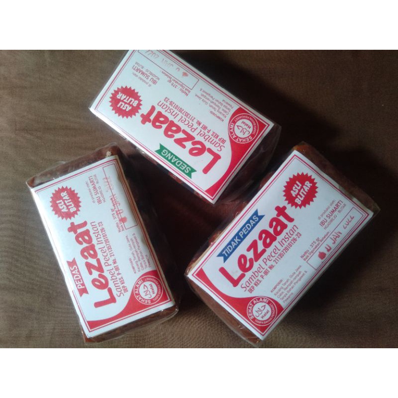 

Sambel Pecel Khas Blitar - Lezaat 375 gram