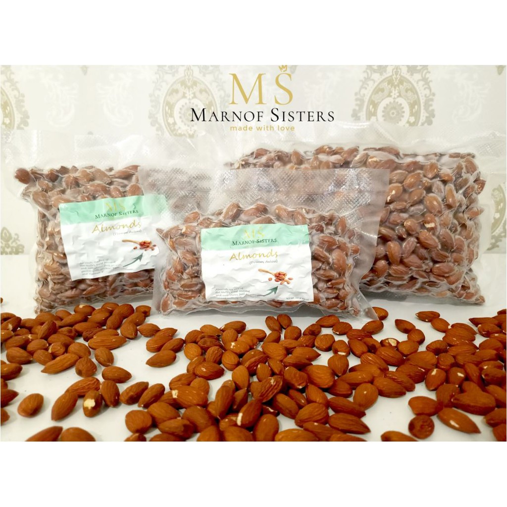 

Kacang Almond (Almond Mentah) - 250 Gram