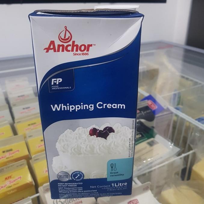 

(BISA COD) Anchor whipping cream 1ltr