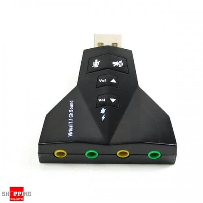 SoundCard Usb Sound 3D Virtual 7.1 Double