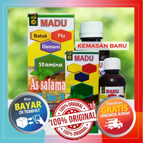 

Madu assalamah 8in1[asli]/obat demam flu batuk