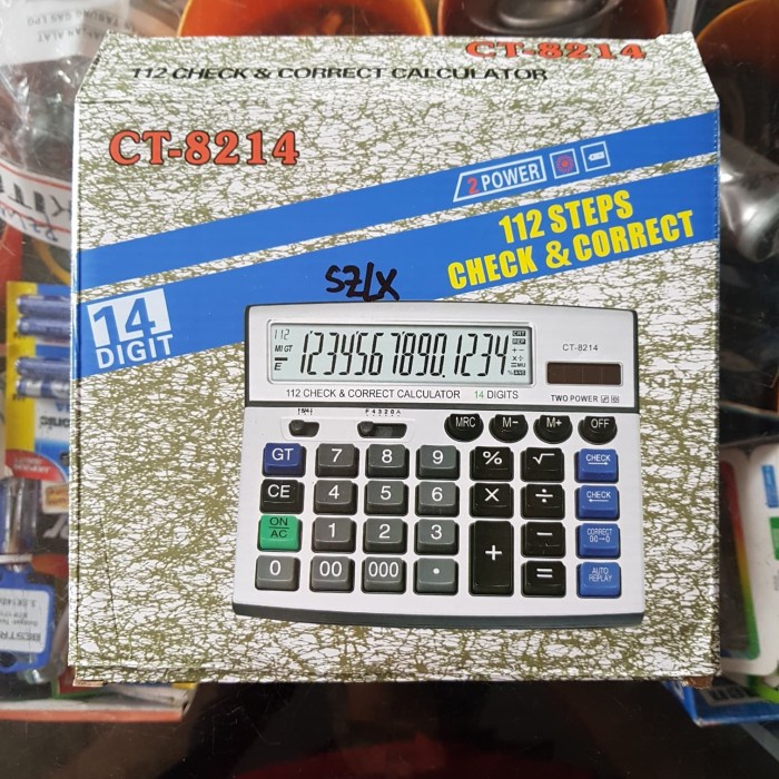 TERLARIS Kalkulator Citizen CT-8214