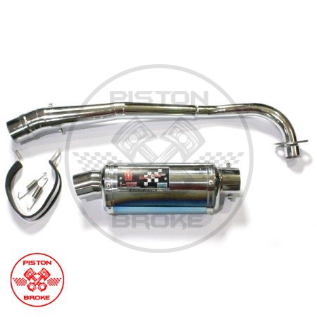 KNALPOT RACING I-ONE TRIOVAL PELANGI JUPITER Z / VEGA