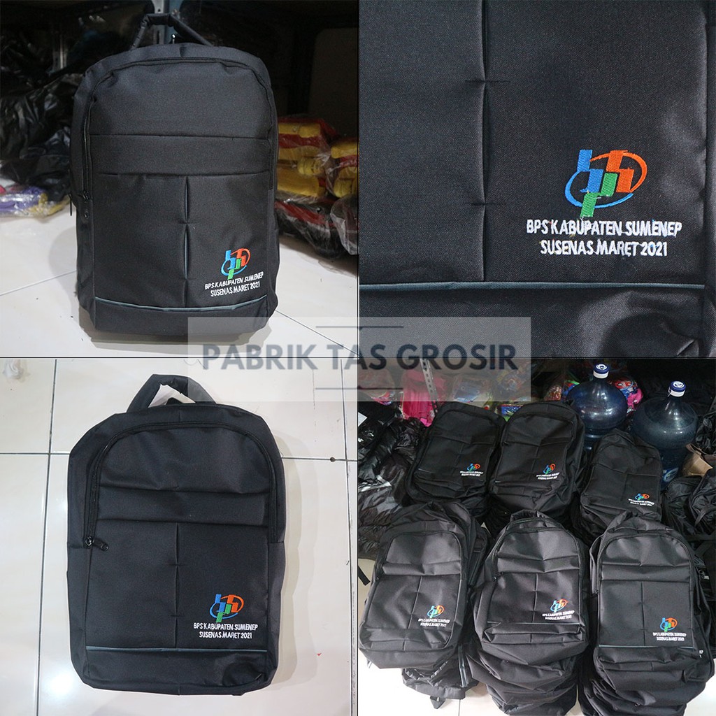 PABRIK TAS GROSIR SEMINAR DINAS PELATIHAN RANSEL PEMERINTAH BPS KAB. SUMENEP BACKPACK DISTRO FORMAL