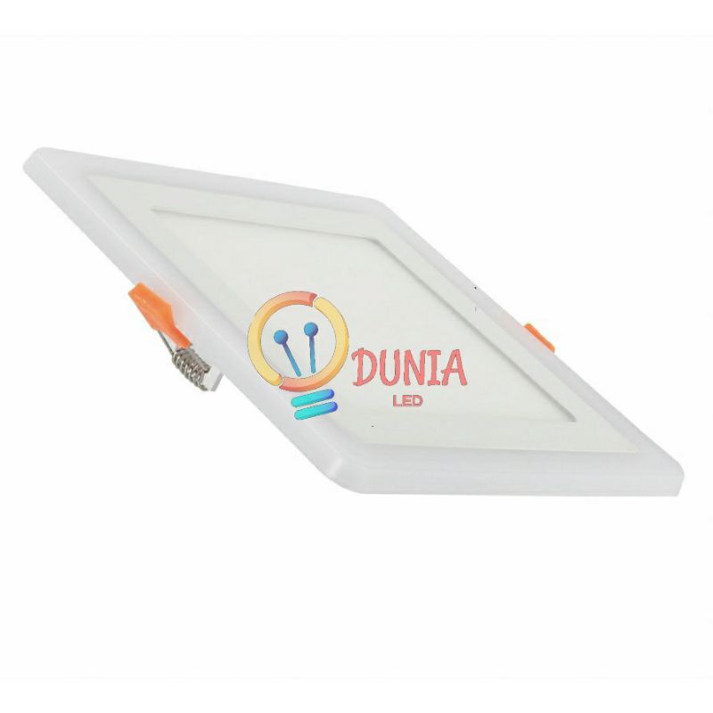 Panel Down light LED 2 Warna 6+3 Watt Inbouw KOTAK