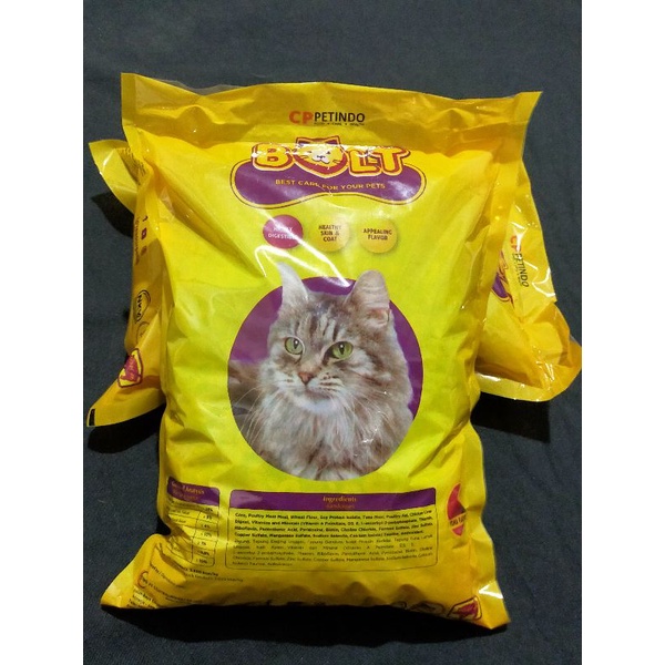 Makanan Kucing Bolt Donat Tuna Repack