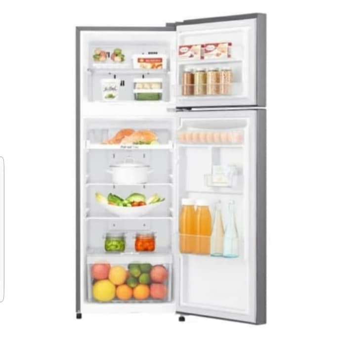 LG GN-B215SQMT / GNB215SQMT Kulkas 2 Pintu - Smart Inverter Compressor - 225 Liter 70 Watt