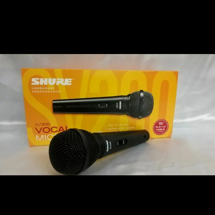 Mic Kabel SHURE SV 200 Original SHURE Legendary Performance