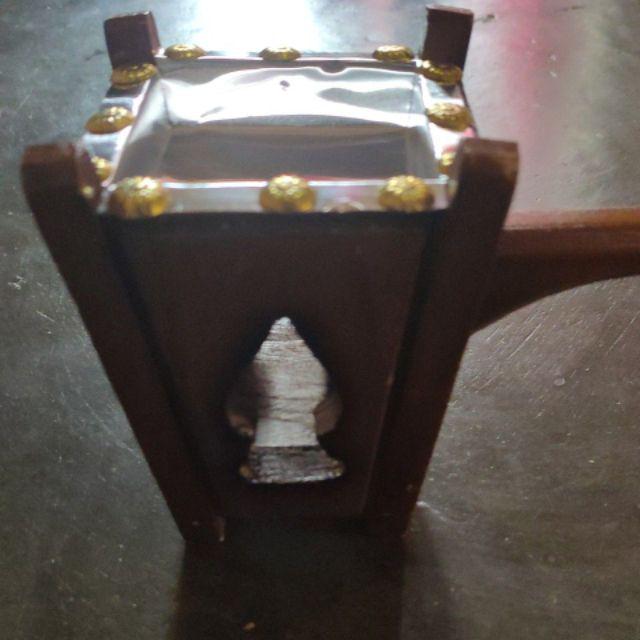 Tempat Bakaran Buhur Kayu Mini - Burner Manual - Incense Burner - Aromatherapy - Mabkhara