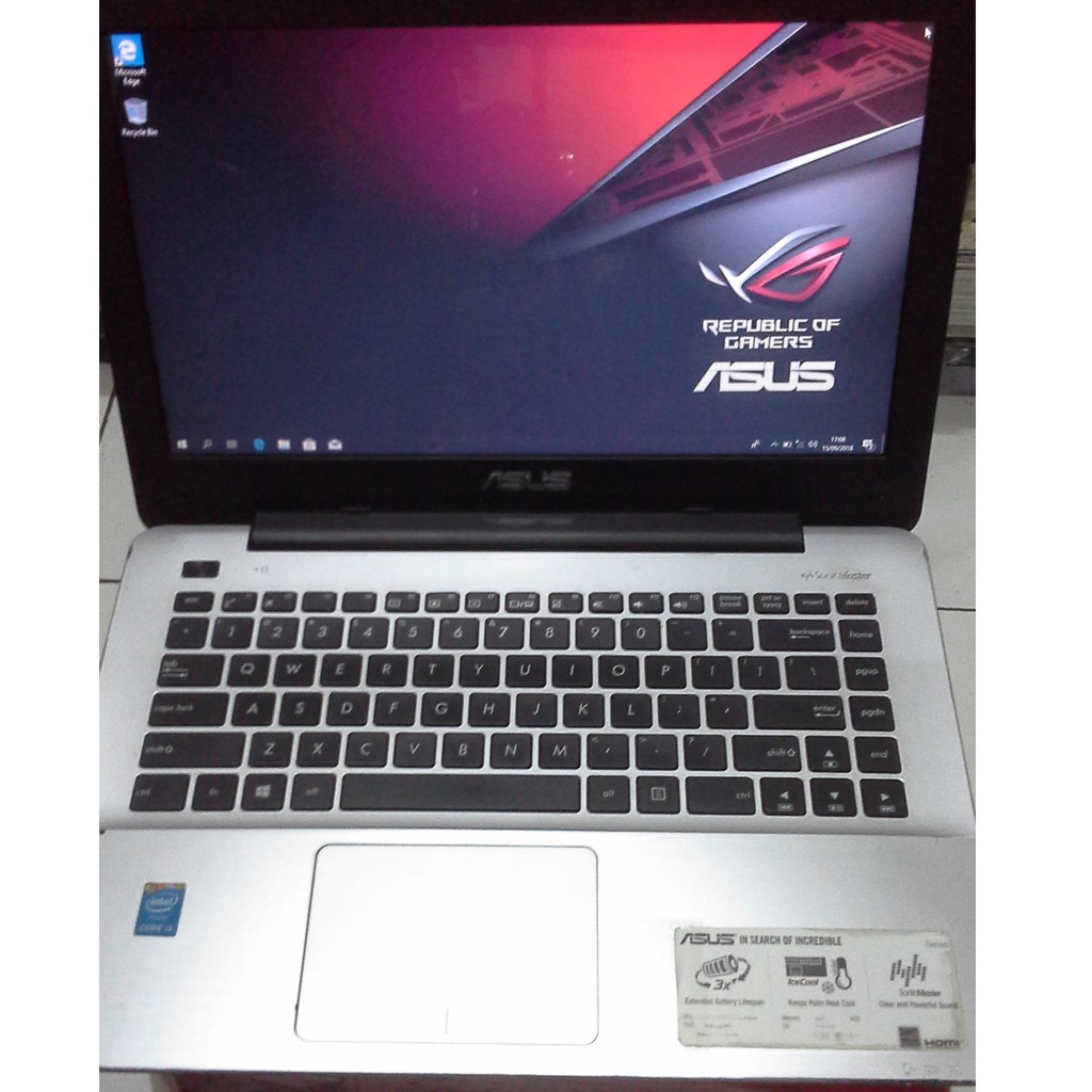 Notebook Asus X455l i3 gen 5th