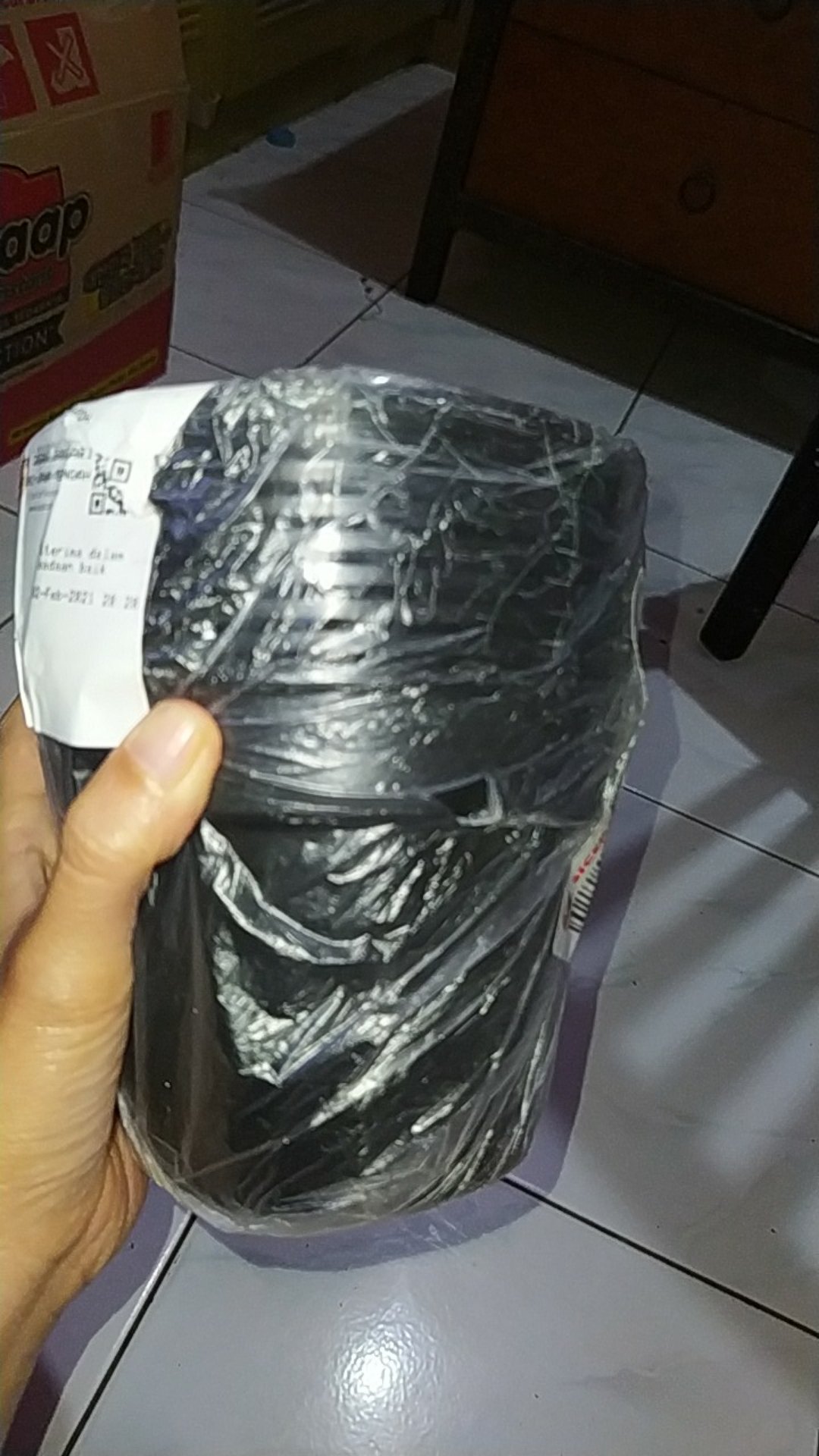 12 Cm Pot Plastik Hitam Gmp