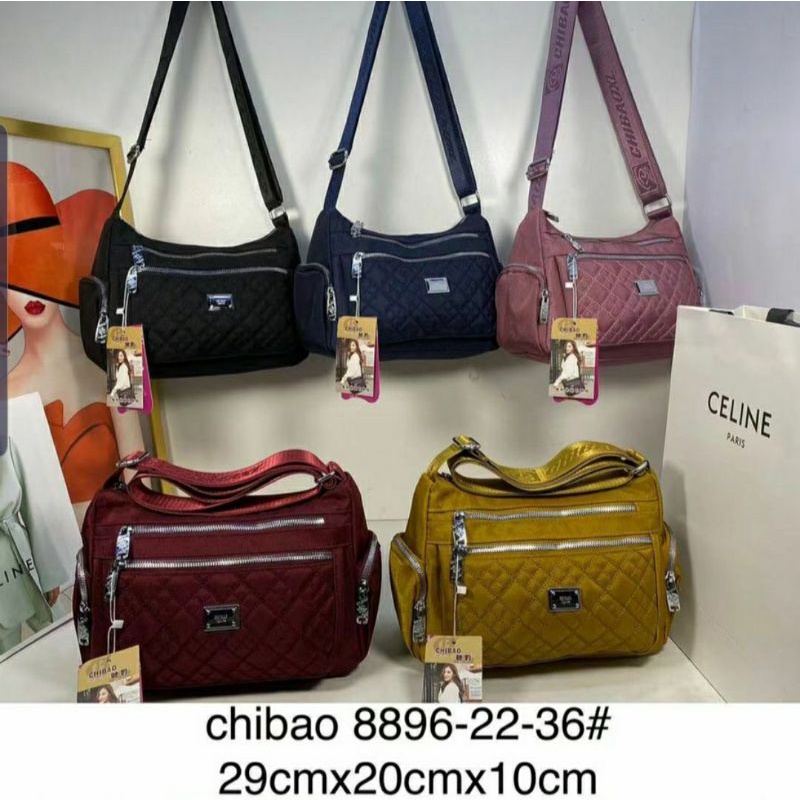 Tas selempang chibao import termurah 8896-22 kanvas