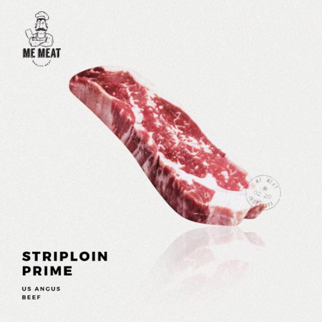 

Striploin Prime - US Angus Beef - Memeat