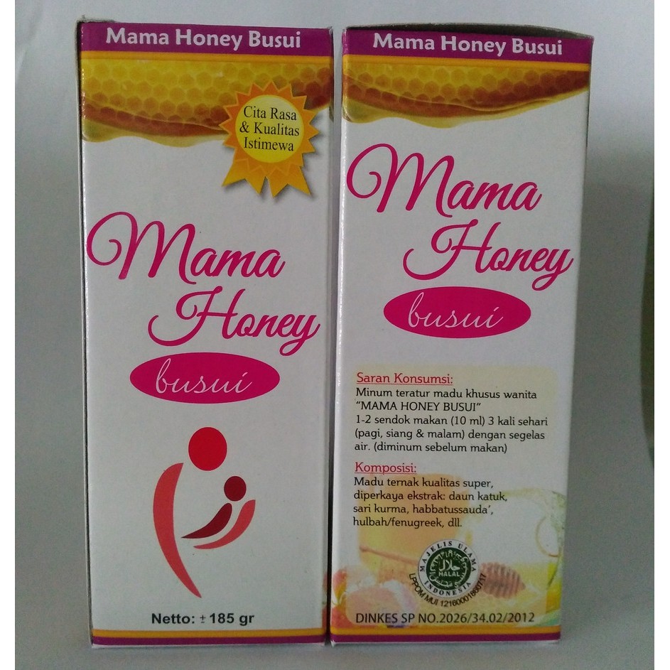 Mama Honey - Madu Ibu Menyusui - Madu Pelancar Asi