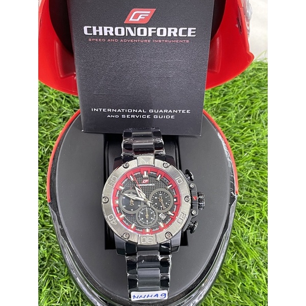 chronoforce 5257g-5 black full pria
