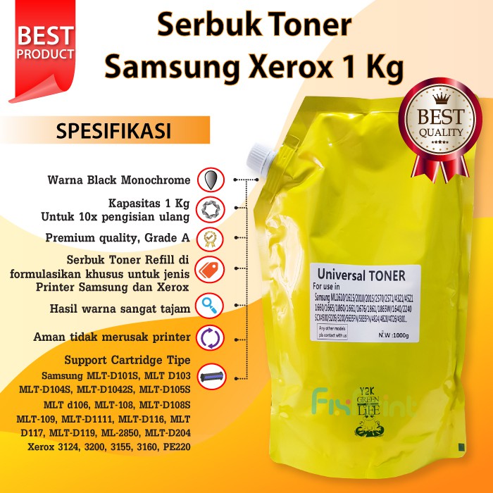 Serbuk Toner Samsung Xerox Murah