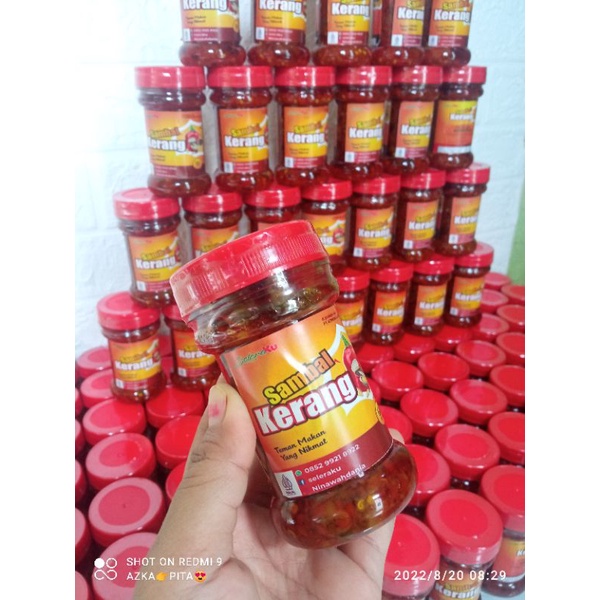 

sambal kerang enak, 150ml