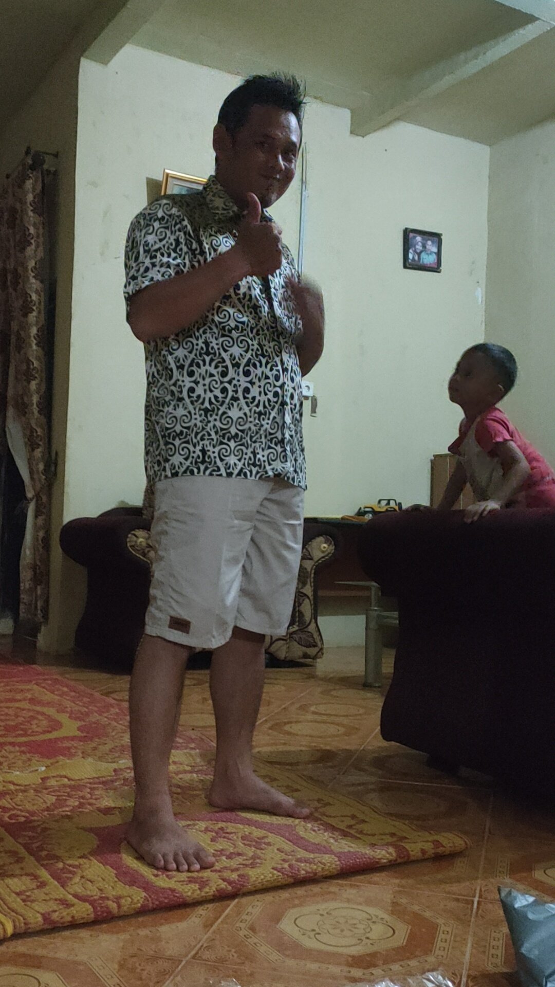 Size M L Xl Xxl Xxxl Bswart Batik Hrb026 Kenongo Hem Pendek Padi Pekalongan M L Xl Batik Pria Murah