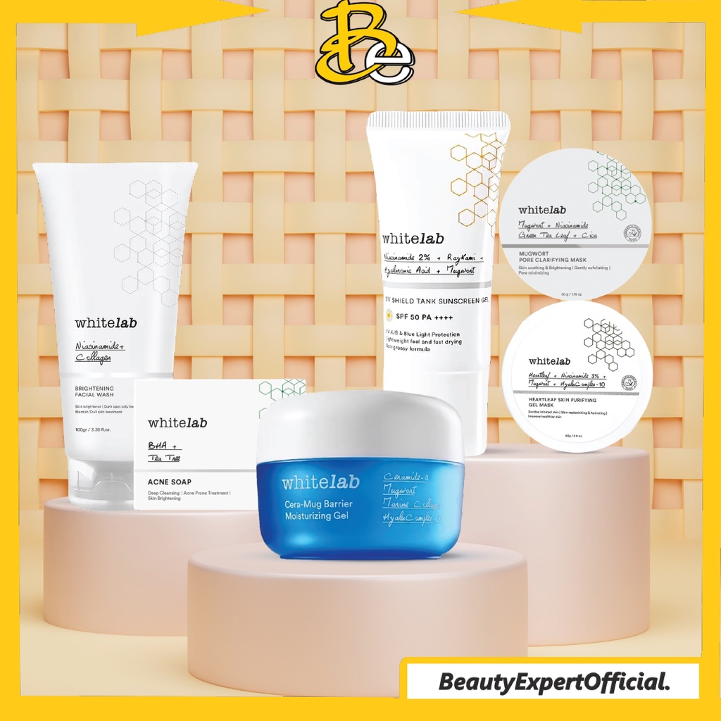 ⭐️ Beauty Expert ⭐️ WHITELAB Variant Series - Acnesoap Facialwash Sunscreen Mask Gel Ceramug