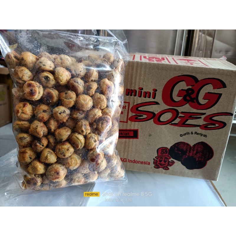 

Soes Kering Coklat Merk GG Soes 500 Gram