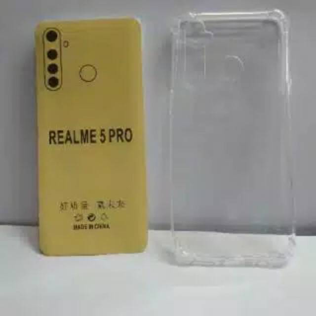 soft case Realme 5 pro 3 pro C1 C2 C11 C12 C15 Anticrack soft case bening transparan