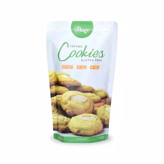 

MUGO Tepung Cookies 250 gr Gluten Free Alami Lokal Premiks