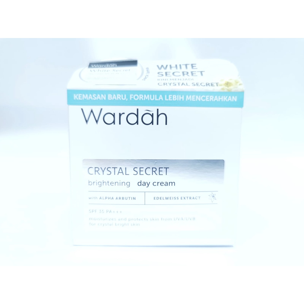 WARDAH CRYSTAL SECRET Brightening Day Cream 30gr