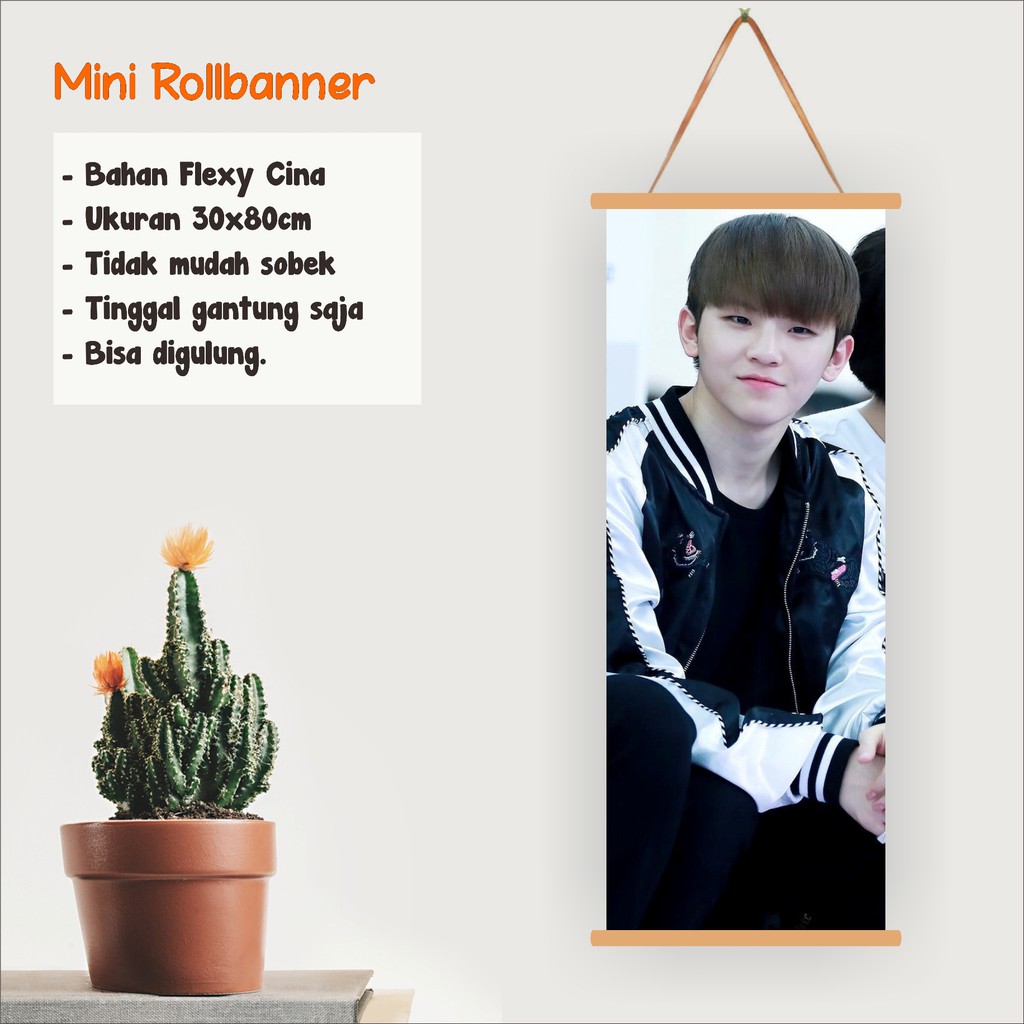 Mini Roll Banner Woozi Seventeen