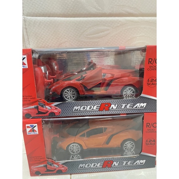 Mainan RC Mobil Sport Modern Team Remote Control Buka Pintu 1382-9-9A /Mainan anak