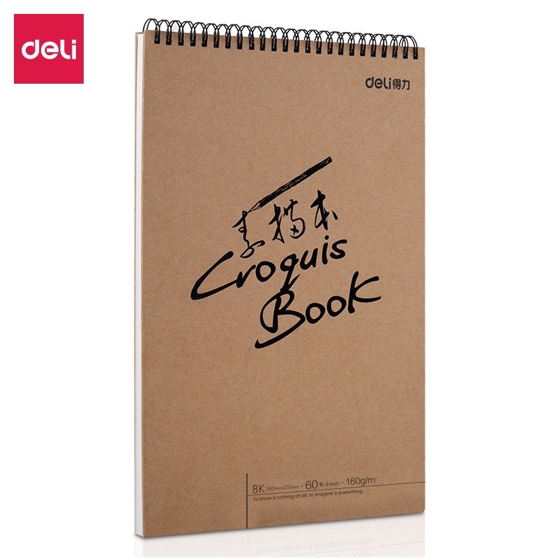 

Deli | Buku Sketsa (Sketch Book) Croquis | 8K | 73635