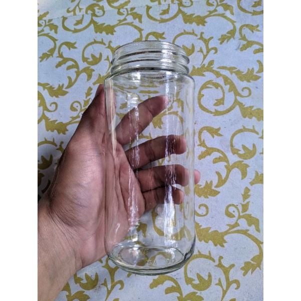 BOTOL KACA NESCAFE 400 Ml / TOPLES IKAN CUPANG / TOPLES IKAN HIAS / TOPLES UNIK