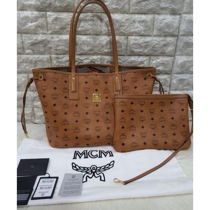 Preloved MCM tote bag