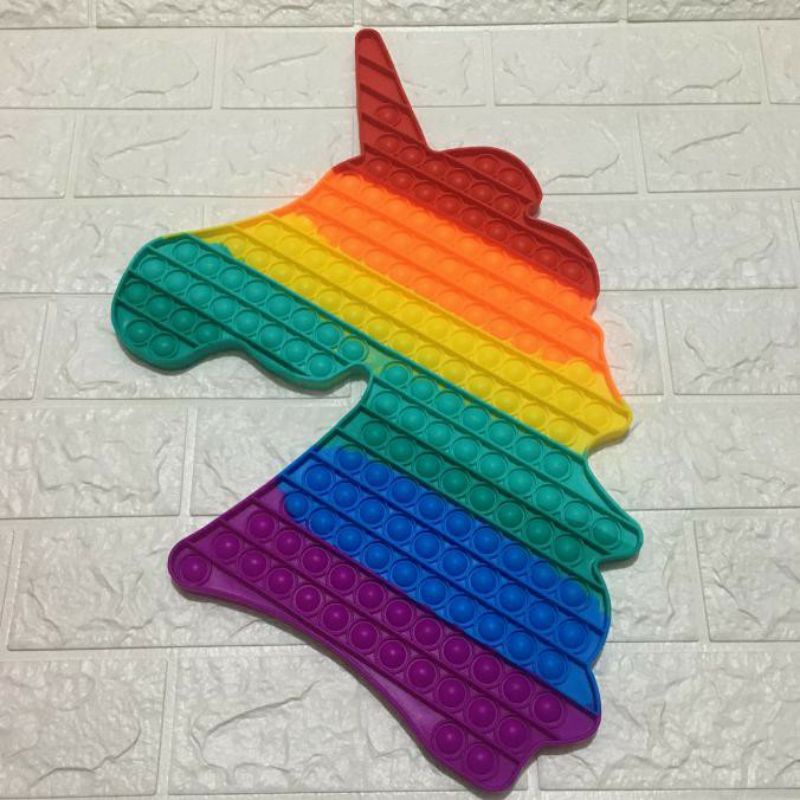 POP IT JUMBO MACARON | POP IT JUMBO | POP IT JUMBO MURAH-unicorn XXL