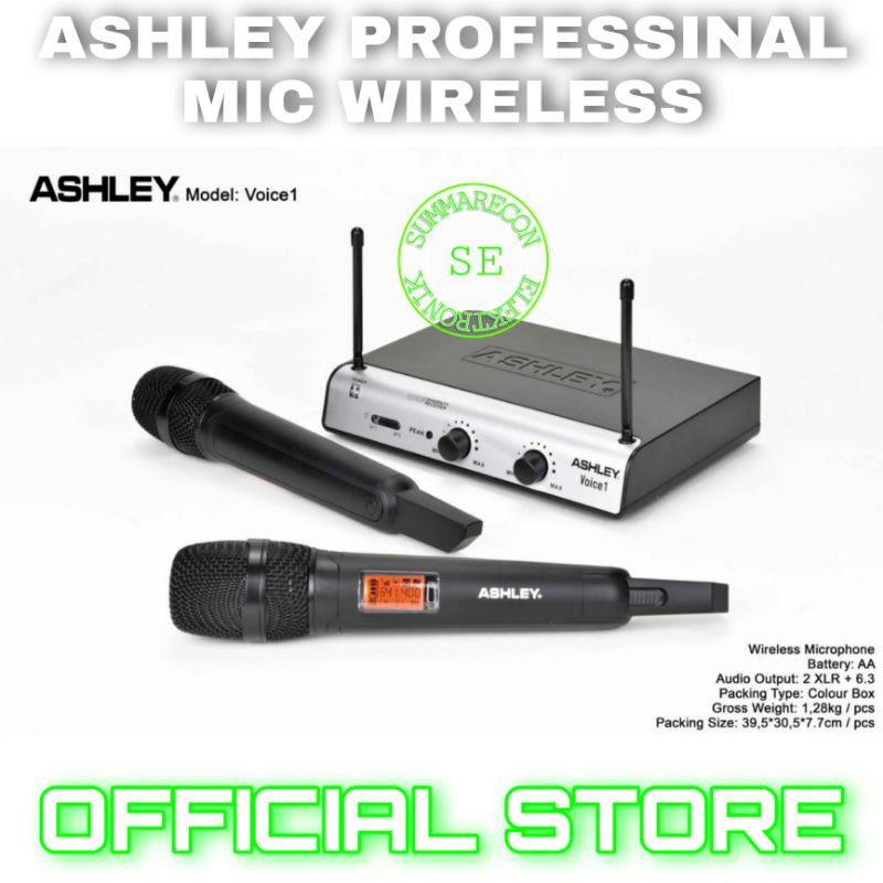 mic wireless ashley original ashley voice 1