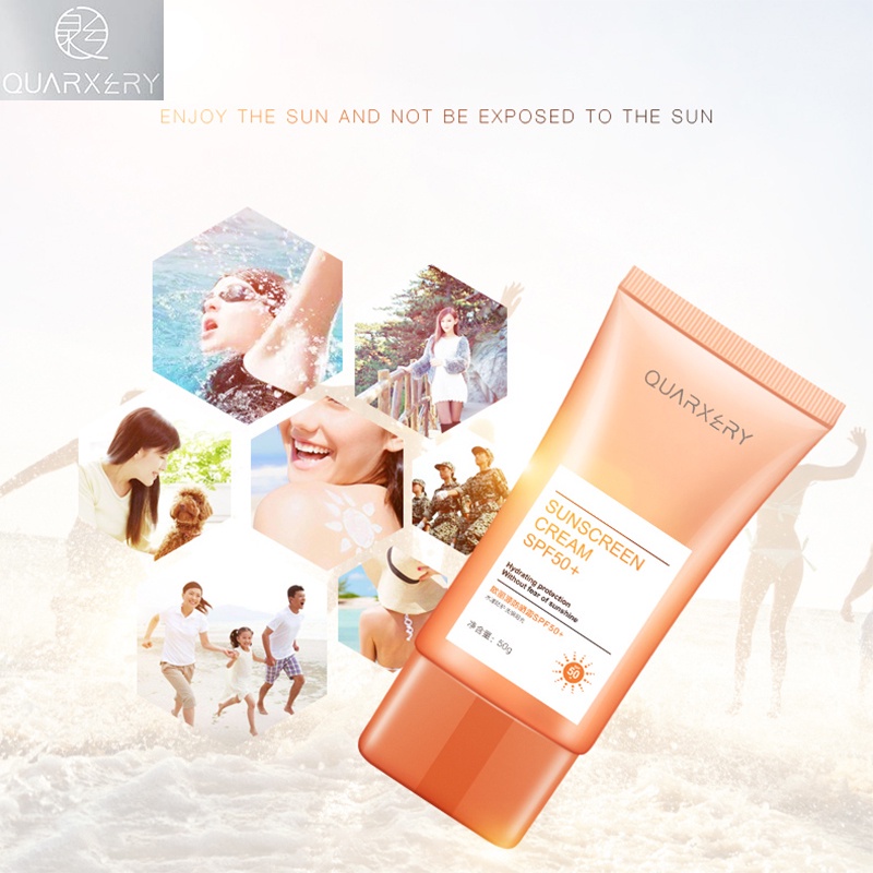 Sunscreen Gel SPF 50 PA +++ 50 ml Spot Proof Skincare Wajah Sunblock
