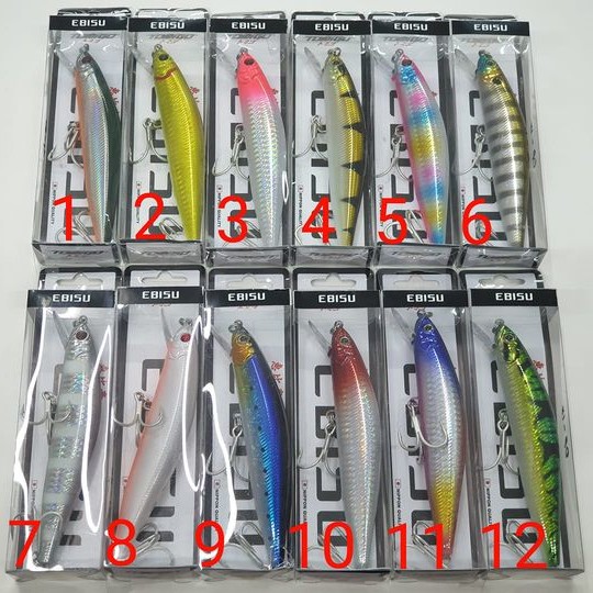 Lure TOMIGO EBISU MINNOW 12,5cm / 40gram