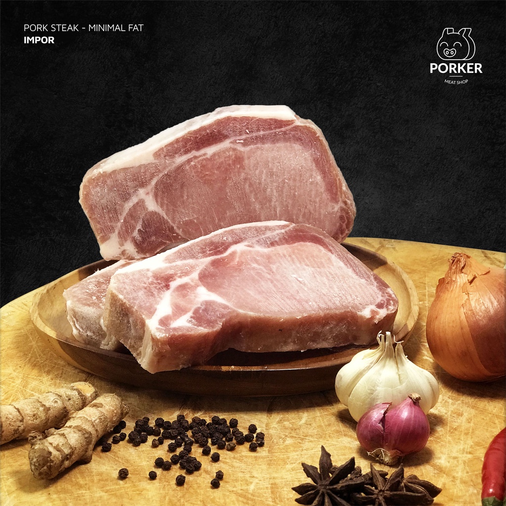 

Spain Premium Pork Steak – Minimal Fat - /100gram