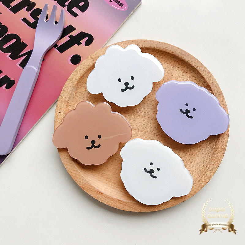 Ins Popsocket Hp / Smartphone Motif Kartun Beruang Warna-Warni Gaya Korea