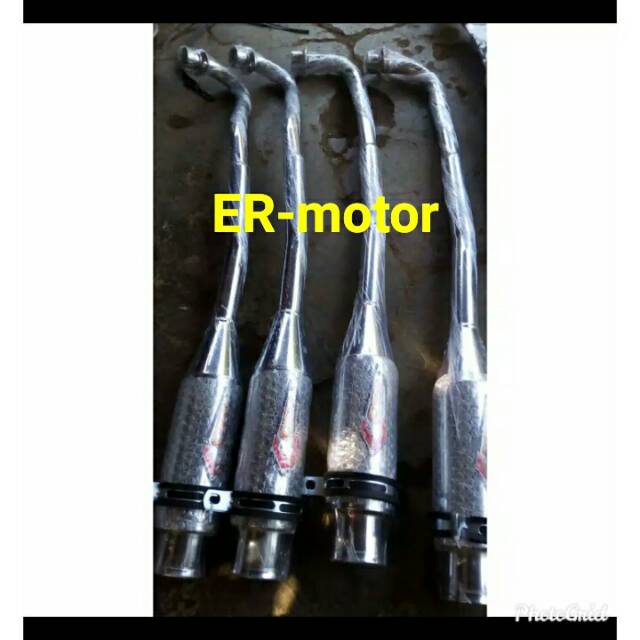 KNALPOT RACING NETRAL SUZUKI SMASH SOGUN R SOGUN 125 MERK CSR