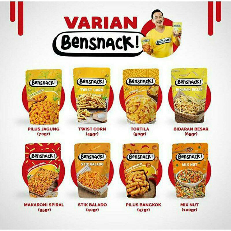 

[Bensu Snack] Bensnack All Variant