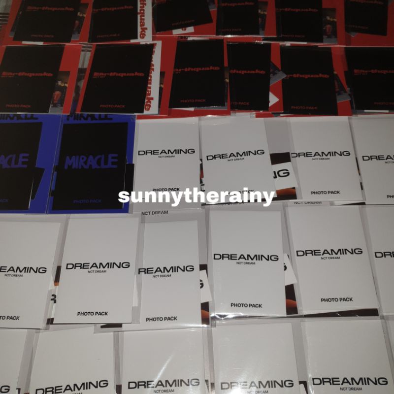 [SEALED] NCT WayV Photo + Luggage Sticker Ready Stock 127 DREAM Dreaming Earthquake Miracle