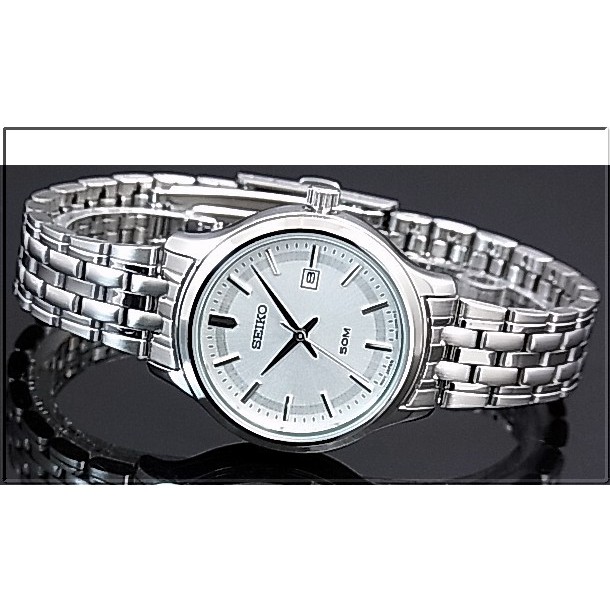 Seiko Ladies SUR799P1 Quartz Silver Dial | Jam Wanita SUR 799