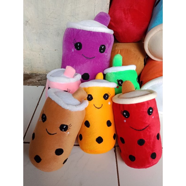 BISA COD Boneka boba beranak 5 warna warni