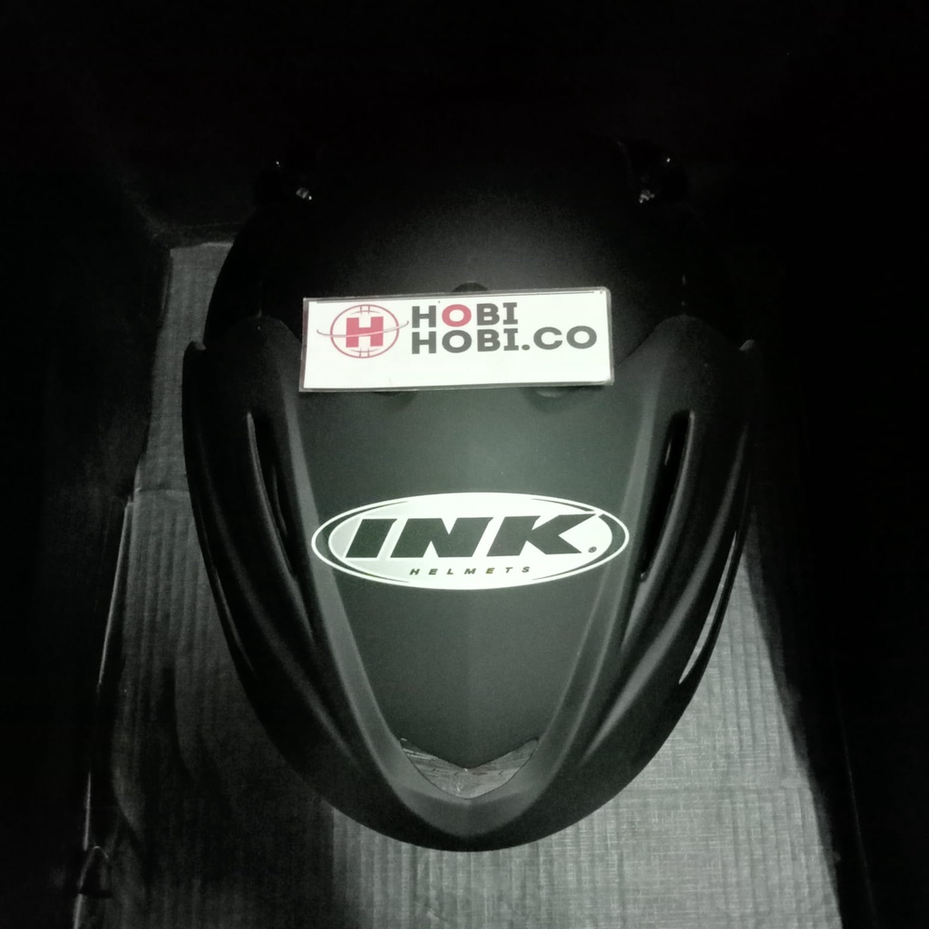 HELM INK CX 22 BLACK MATT ORIGINAL HELM INK CX22 HITAM DOFF HELM INK TOPI ASLI ORI GARANSI SNI TERMURAH TERLARIS HELM INK HALF FACE HALFFACE-5