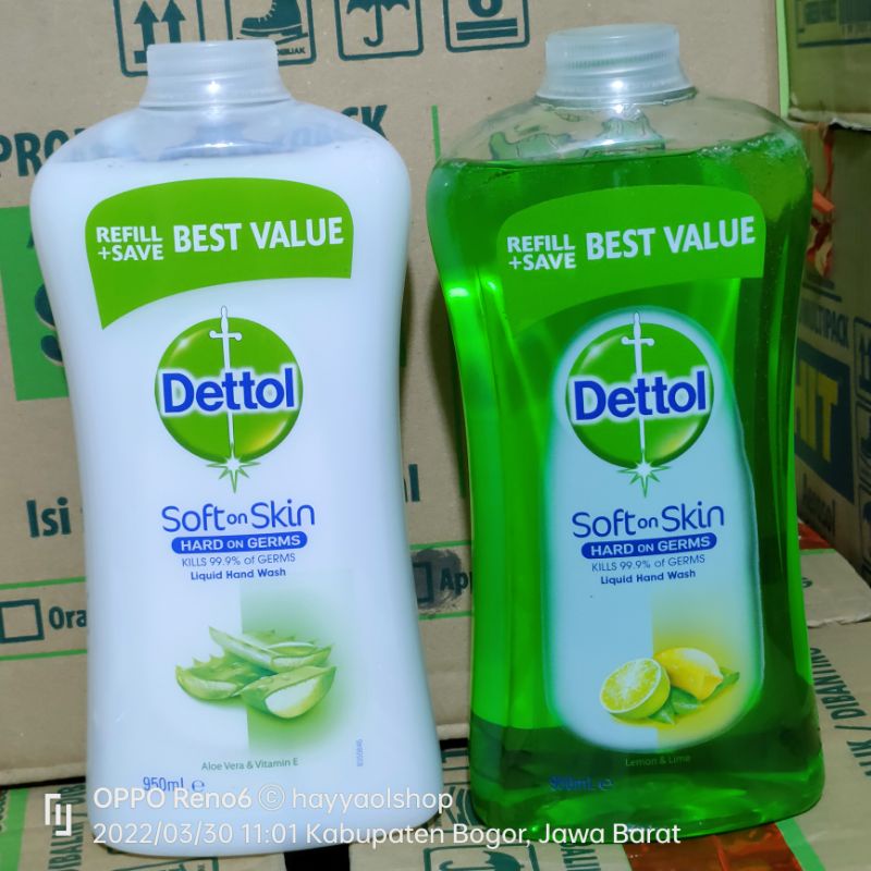 DETTOL HAND WASH BOTOL 950ML