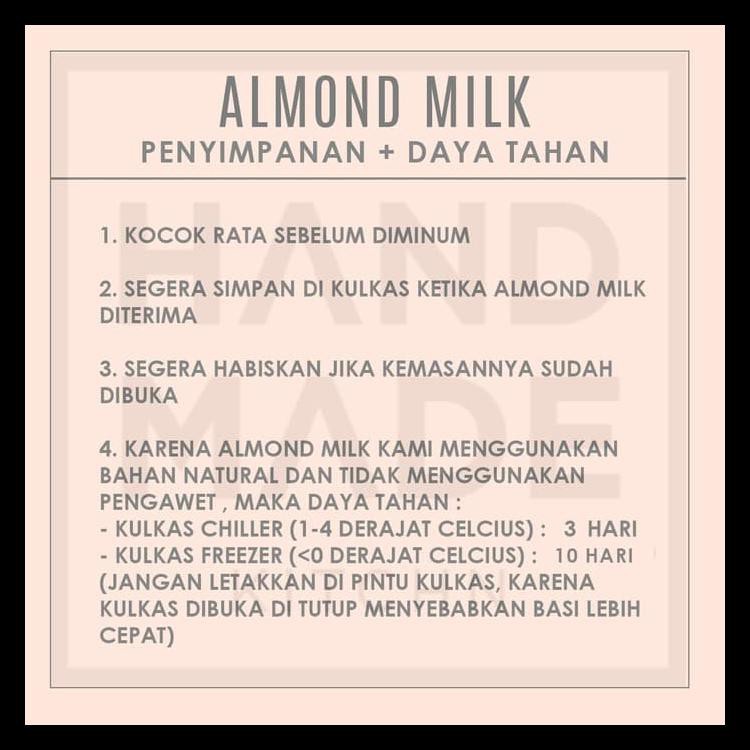 

[[Bayar Ditempat]] Almond Milk - Breastfeeding - Coklat Promo Special