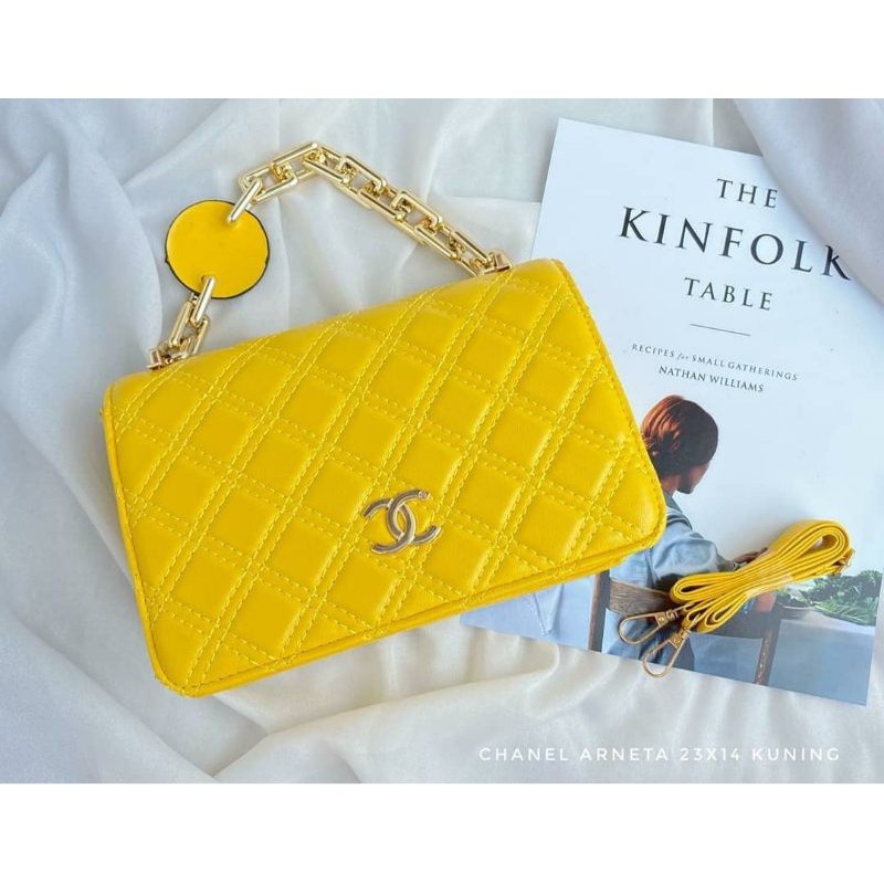 TAS WANITA/TAS CEWEK/TAS MURAH/TAS SELEMPANG WANITA/SLING BAG MEWAH CHANEL REAL PICT BEST SELLER