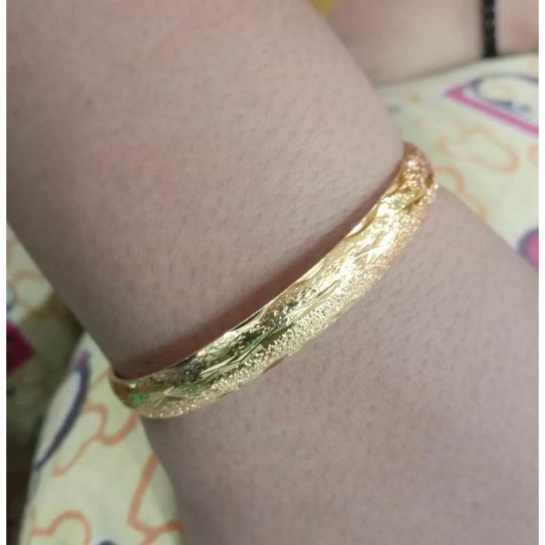 gelang wanita//gelang bangle//perhiasan replika emas