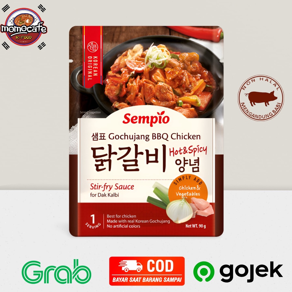 

Sempio Dak Galbi Gochujang Bbq Chicken 90g - Saus Pedas Untuk Ayam Korea Made In Korea